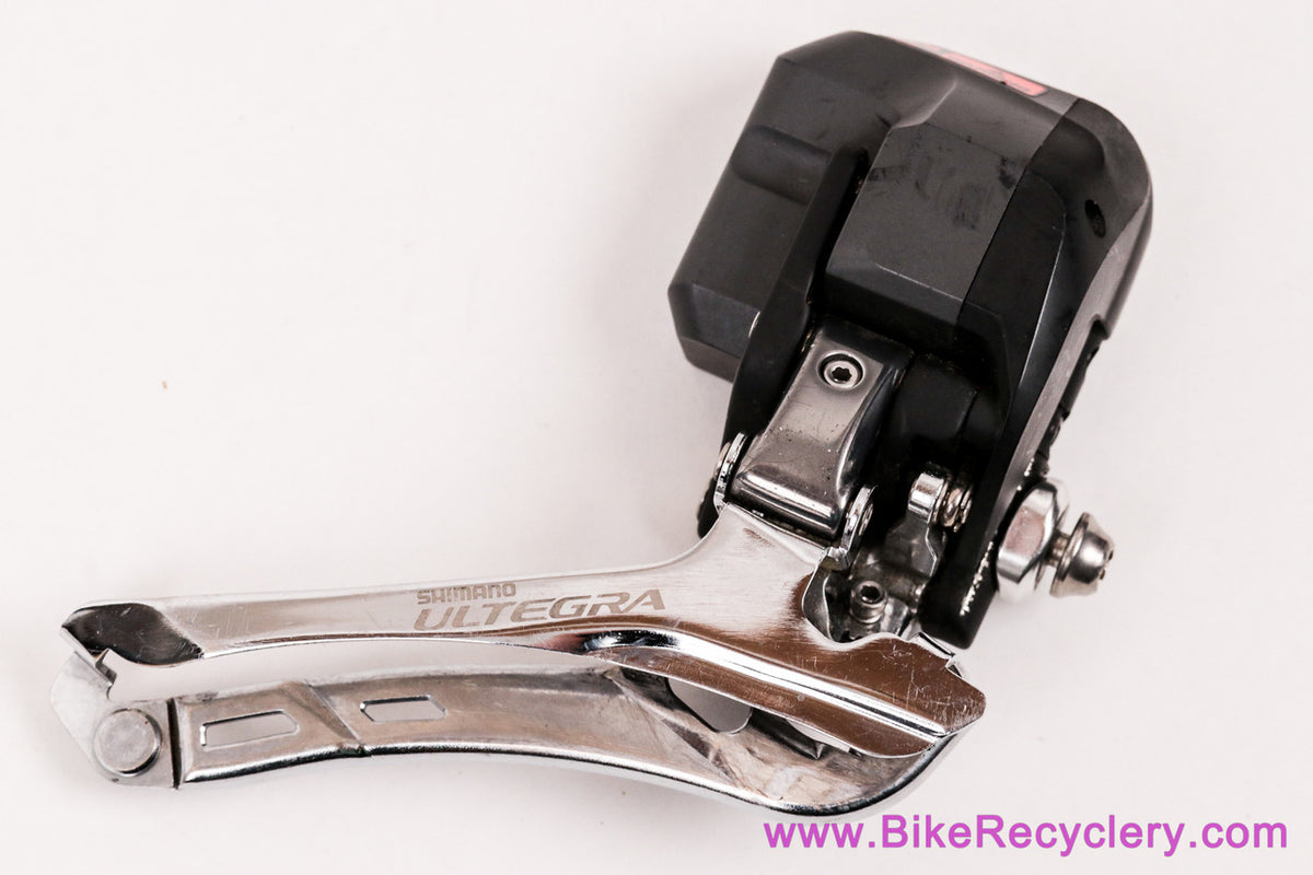 Shimano Ultegra FD-6770 Di2 Front Derailleur: 10 Speed - Braze On (EXC)
