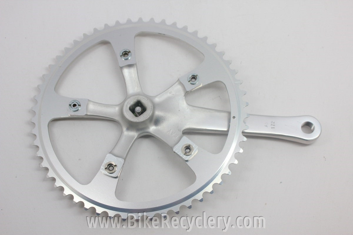 NOS Stronglight Speedlight Track Crankset: 172.5mm, 54t