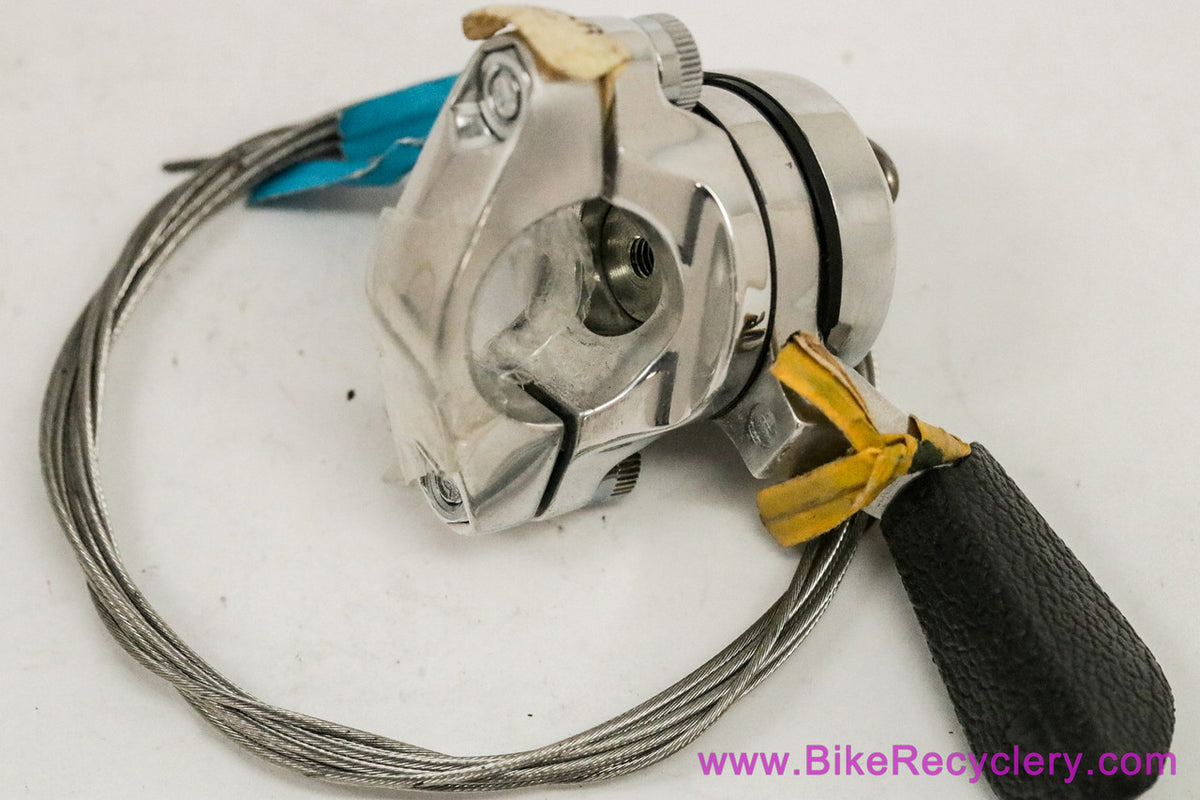 NOS Shimano Deore XT Deerhead SL-M700 Thumb Shifters: Front/Rear - Retrofriction - Early 1980's MTB (MINT)