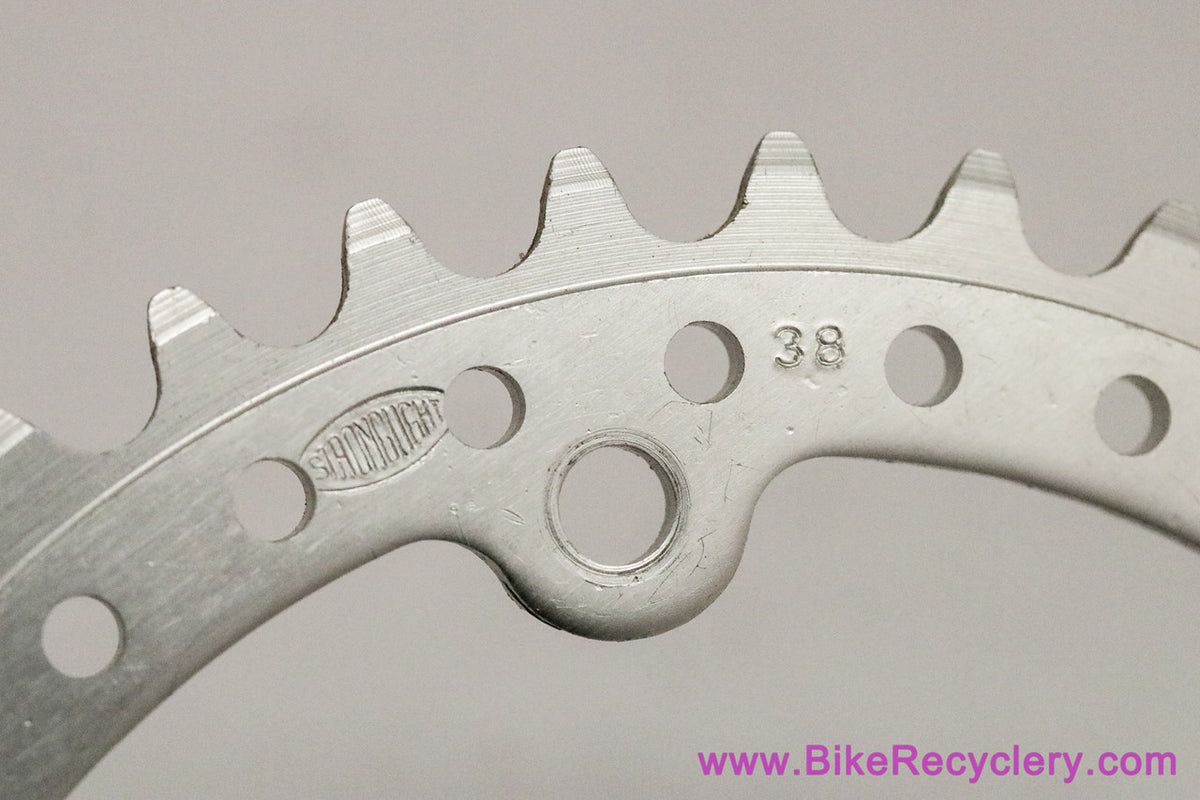 Stronglight TS Touring Sport Chainring: 38t 3 Bolt - Drillium / Lightened (Near Mint+)