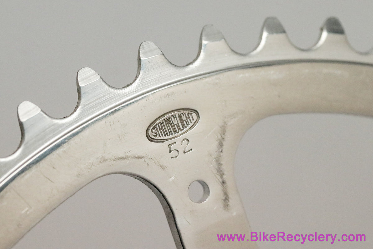 NOS Stronglight 49D 6 Bolt Adapter Chainring: 49t x 116mm BCD (take off)