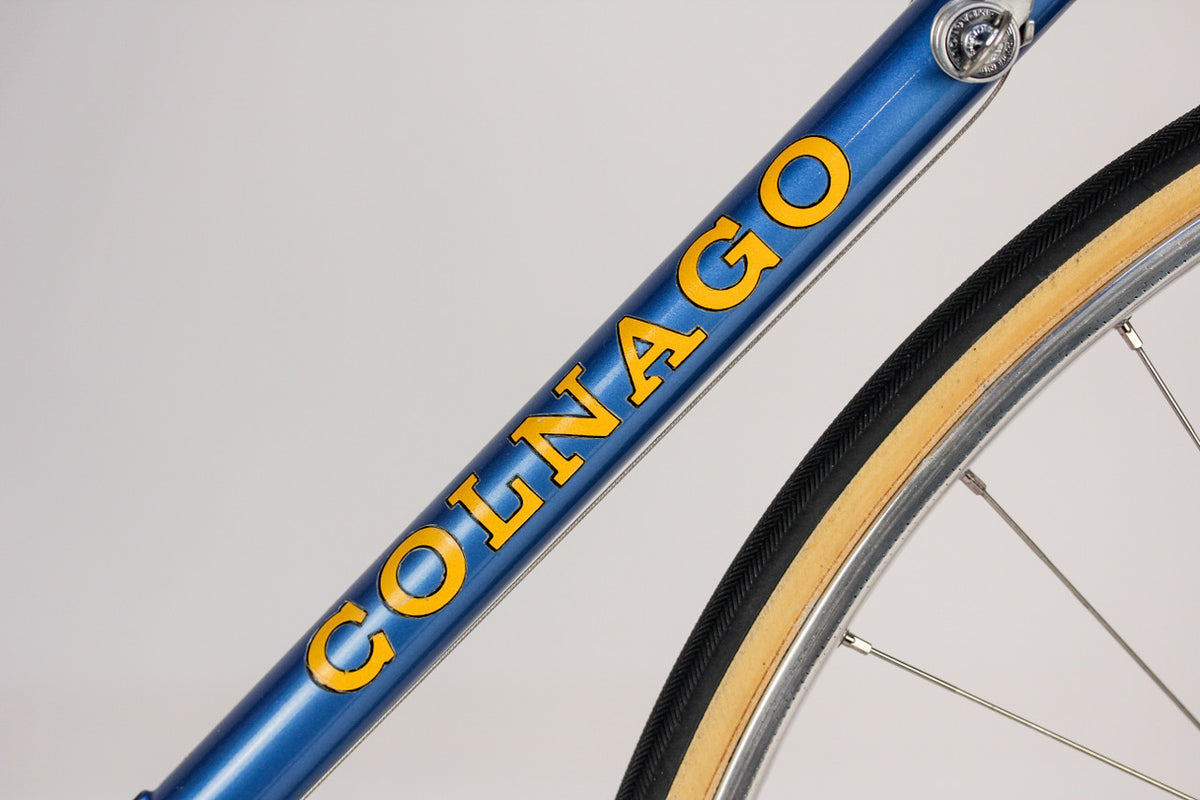 1976 Colnago Super Road Bike: Blue -