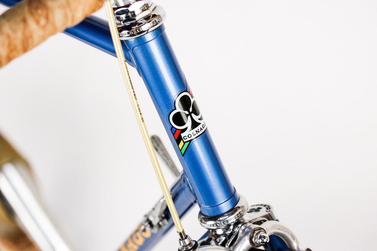 1976 Colnago Super Road Bike: Blue -