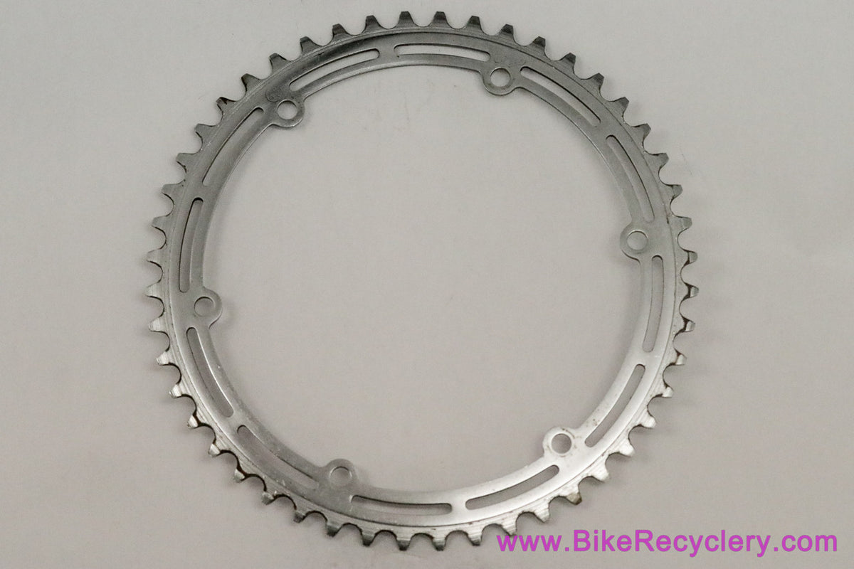 Simplex Competition Chainring: 48t - 6-Bolt - 1940's 1950's - Chrome (EXC)