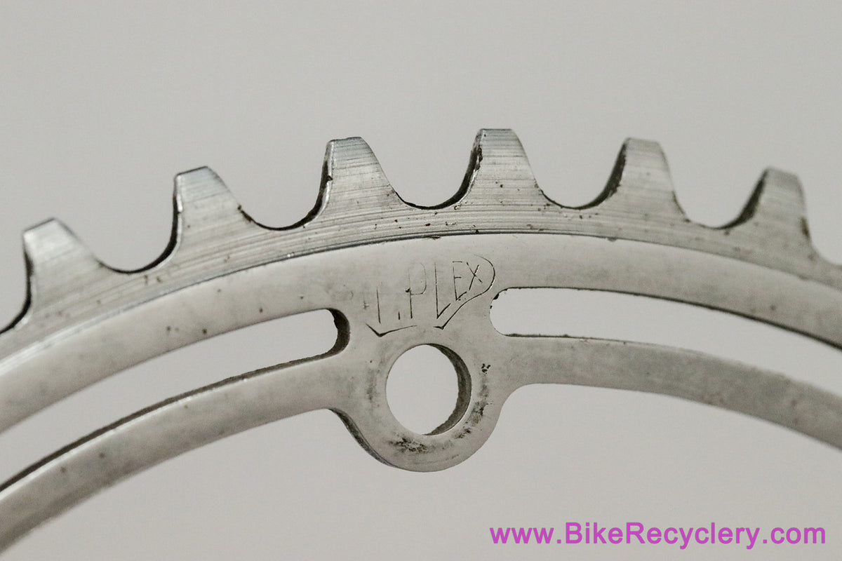 Simplex Competition Chainring: 48t - 6-Bolt - 1940's 1950's - Chrome (EXC)