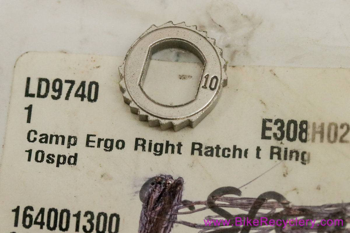 NOS Campagnolo 10 Speed Finger Shift Ratchet Ring: Right