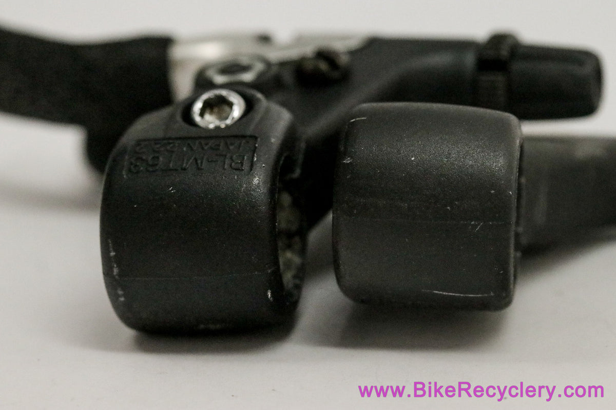 Shimano Deore BL-MT63 Cantilever Brake Levers: Silver/Black - Foam Covers (EXC)