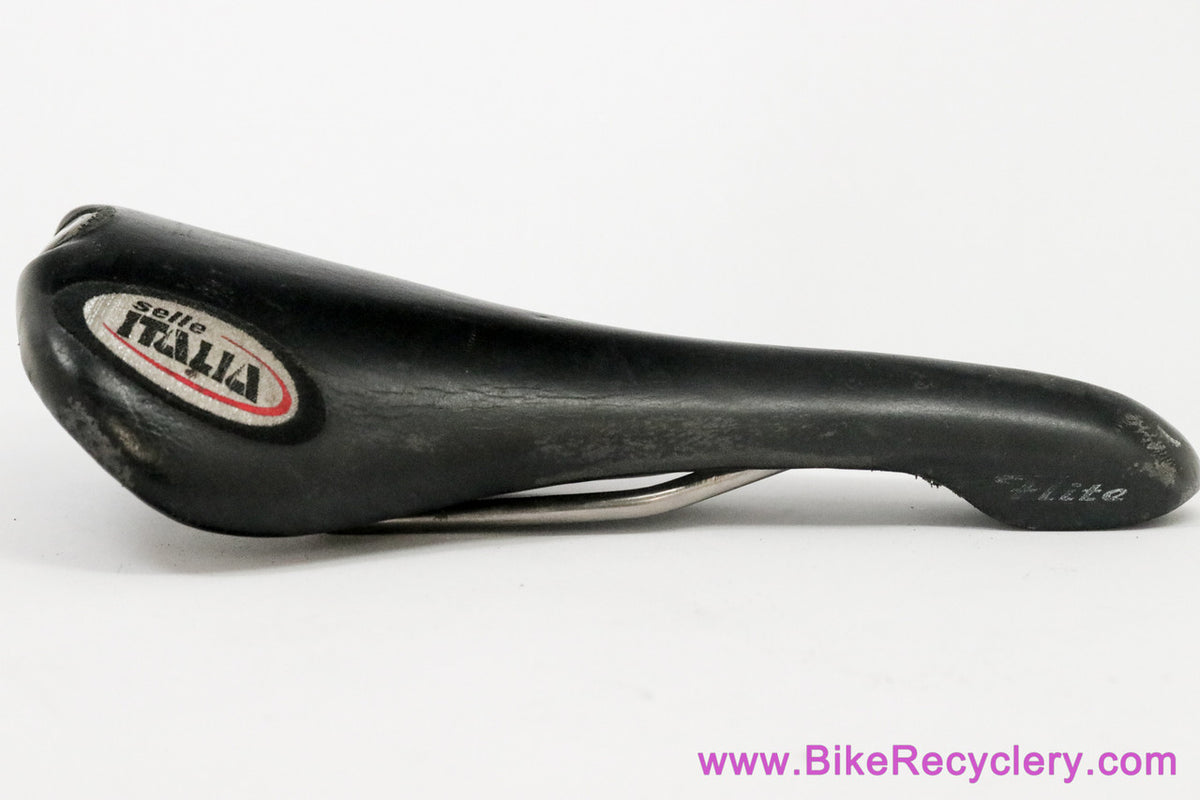 Selle Italia Flite Titanium Saddle: 2001 - Black Leather