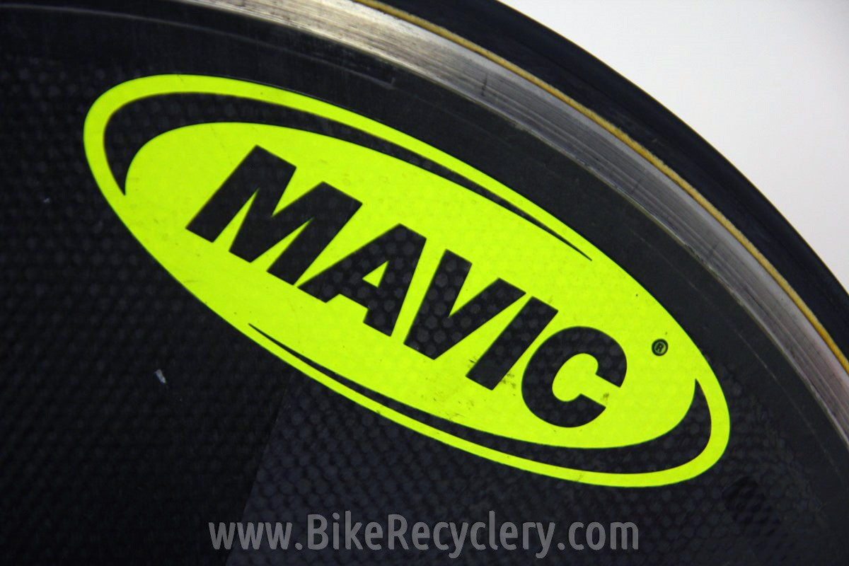 Mavic Comete Carbon Disc Rear Wheel: Tubular, 575 Hub, 700c, 8/9/10 Speed