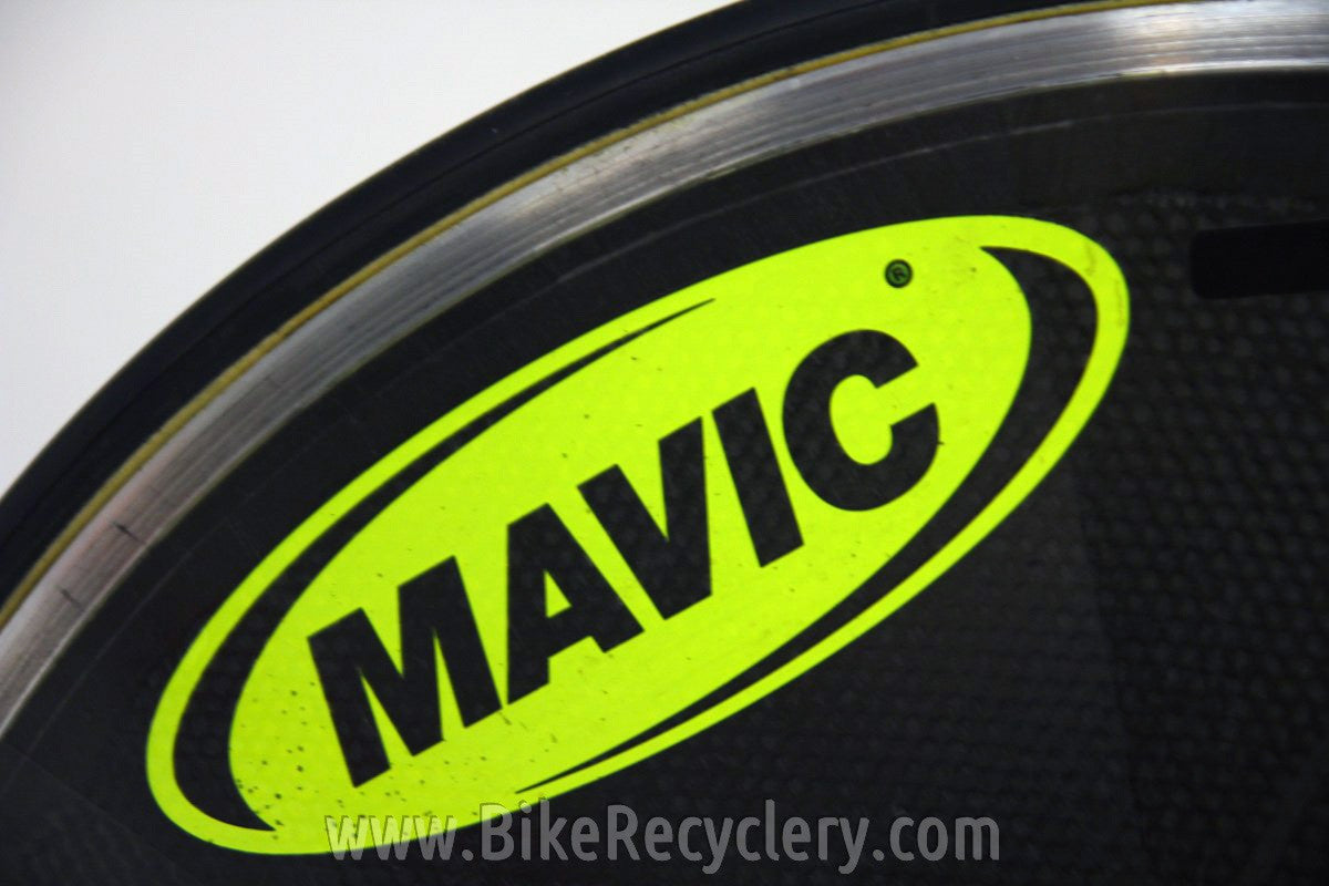 Mavic Comete Carbon Disc Rear Wheel: Tubular, 575 Hub, 700c, 8/9/10 Speed