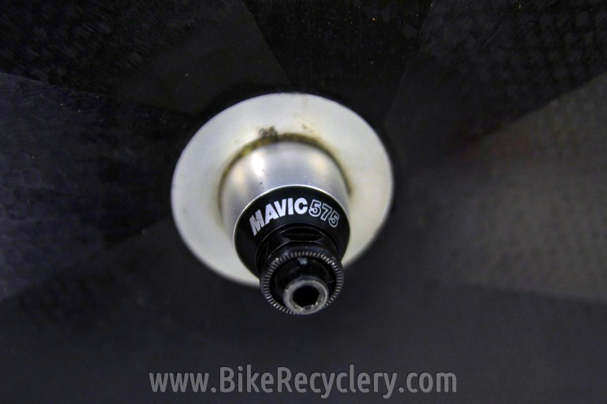Mavic Comete Carbon Disc Rear Wheel: Tubular, 575 Hub, 700c, 8/9/10 Speed