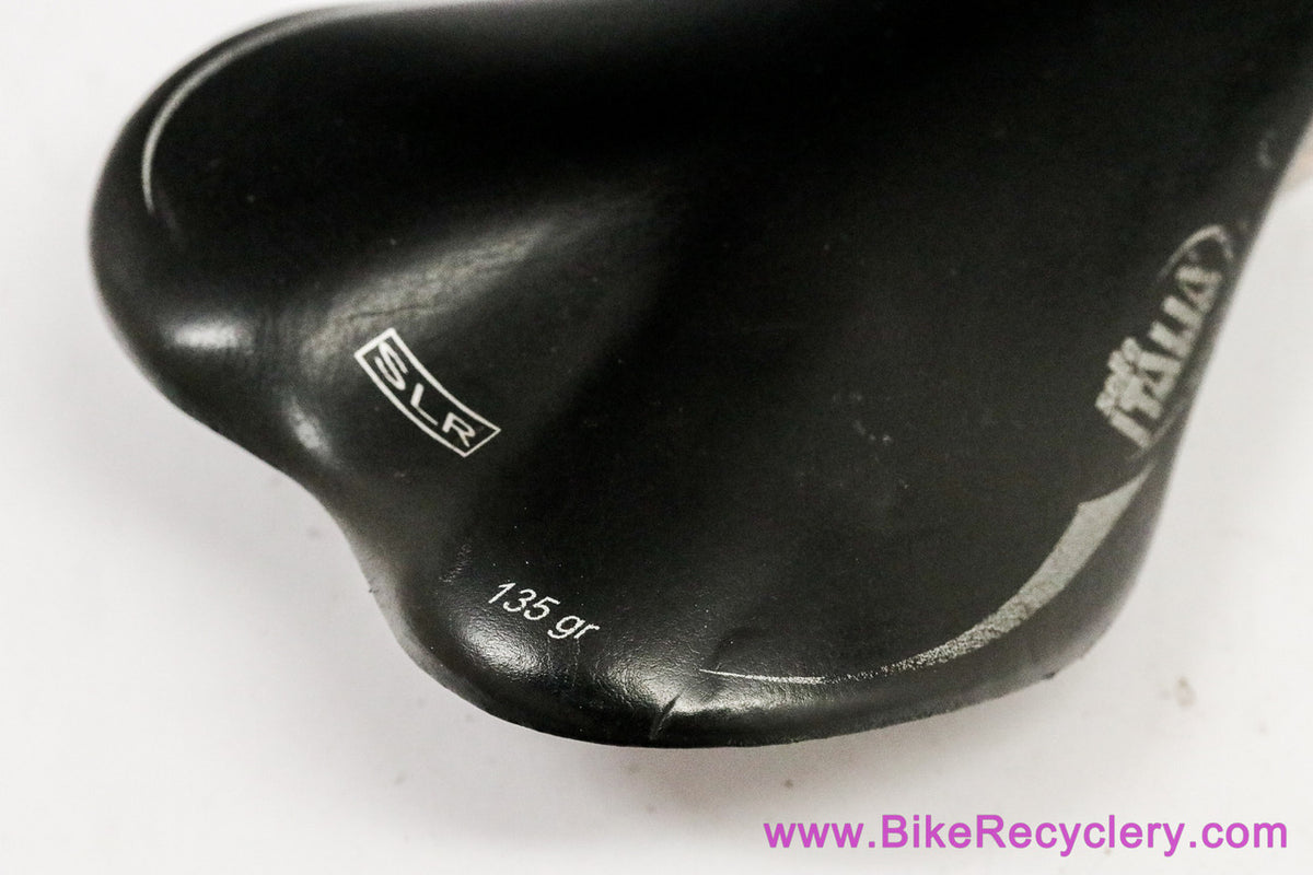 Selle Italia SLR Team Titanium Saddle: 135 grams - Black - 2002