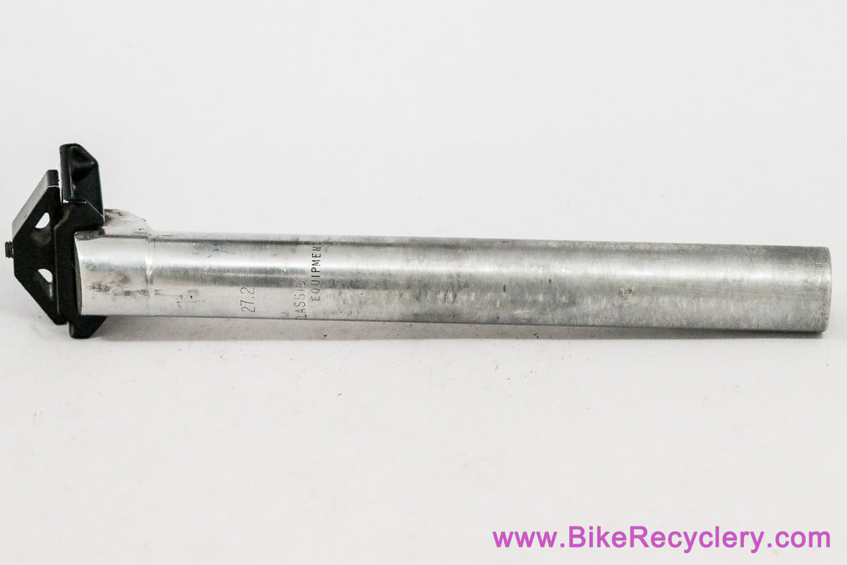 American Classic Seatpost: 27.2mm x 240mm - Silver