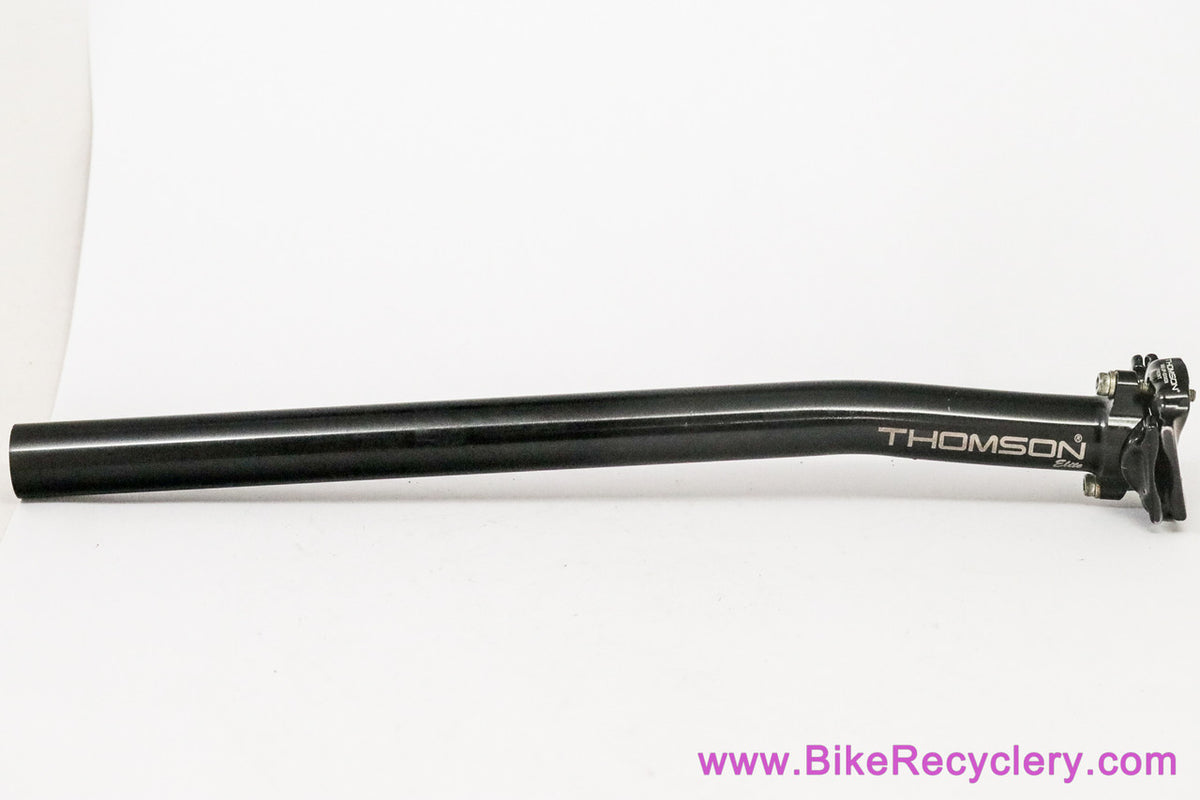 Thomson Elite Setback Seatpost: 27.2mm x 410mm - Black (Barely Used Near Mint+)