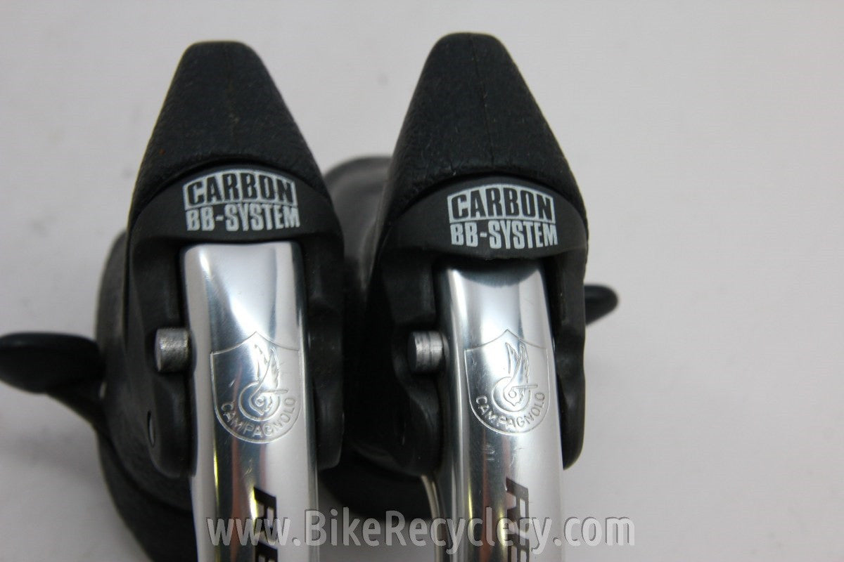 Campagnolo Record 9-Speed Ergo Shifters / Brifters: Triple, MINT