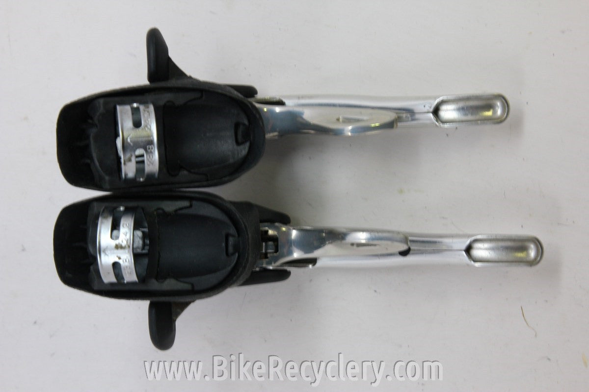 Campagnolo Record 9-Speed Ergo Shifters / Brifters: Triple, MINT