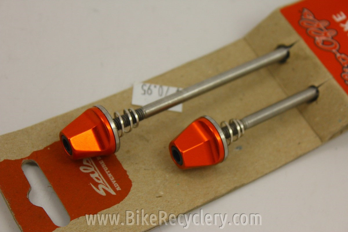 Salsa Flip Offs Fat Bike Skewers: Orange, NEW