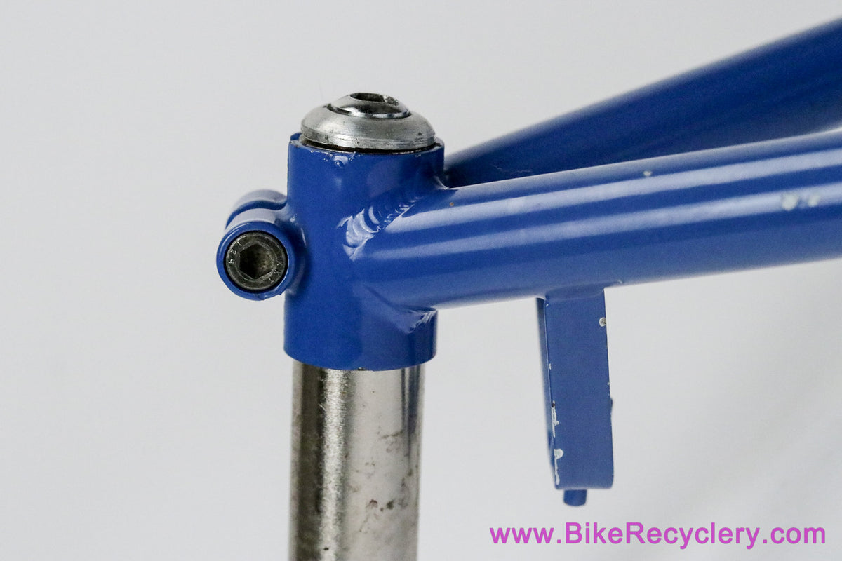 Fisher MountainBikes Bullmoose Handlebars: Clamp On / Stud - Alloy - 1980's - Blue