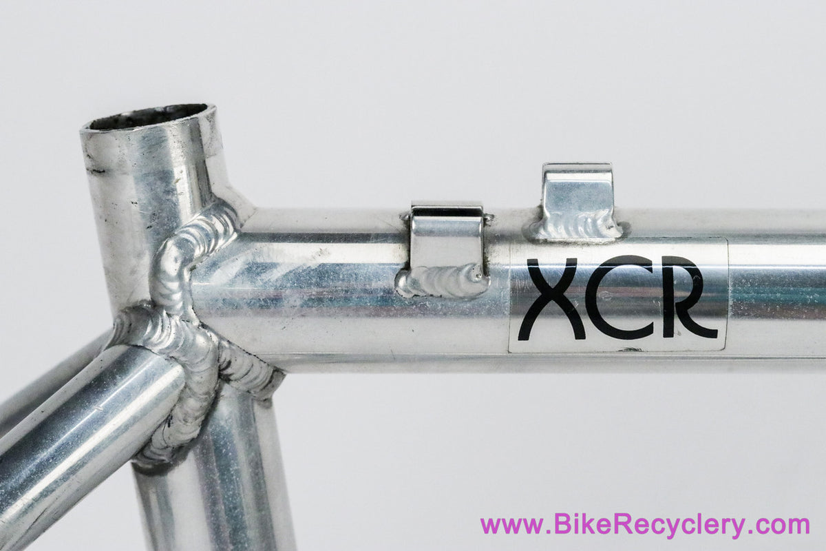 Mantis XCR-EC Elevated Frame: 1 of 4 w/ Alloy Welded Rear End! 18" - Polished - 1990's - RARE