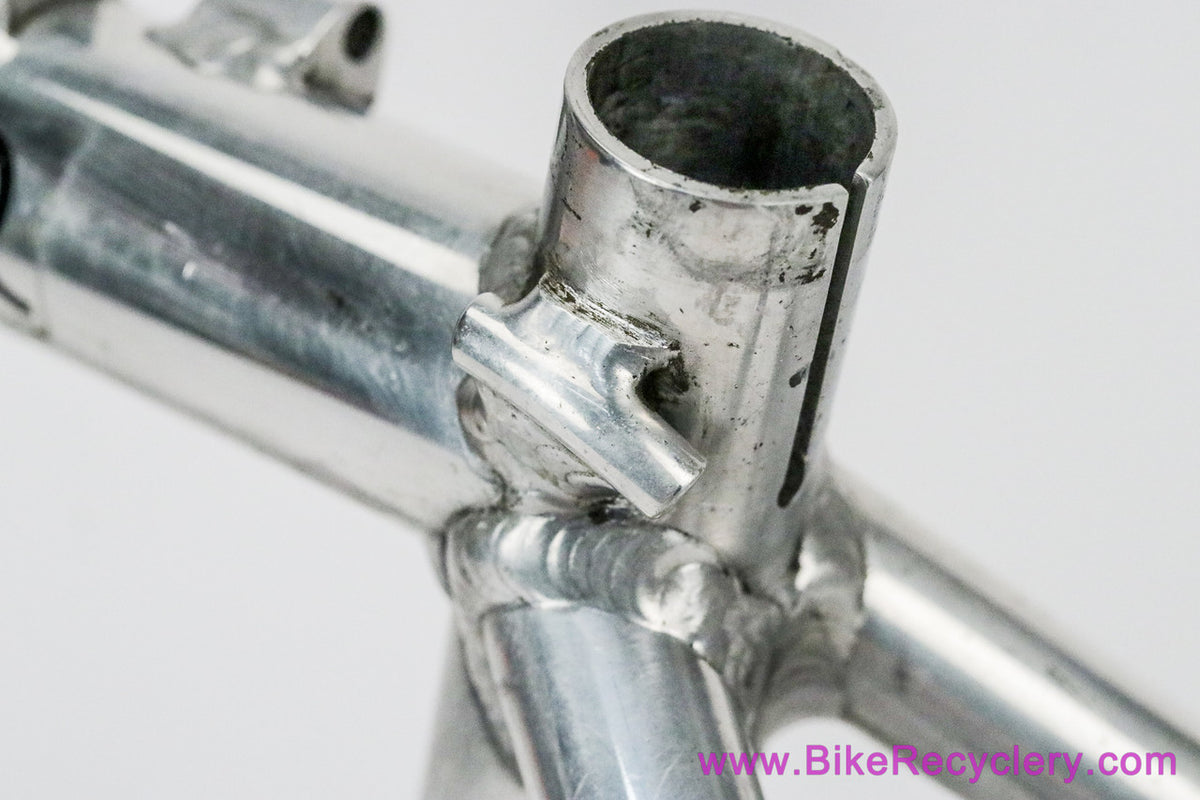 Mantis XCR-EC Elevated Frame: 1 of 4 w/ Alloy Welded Rear End! 18" - Polished - 1990's - RARE