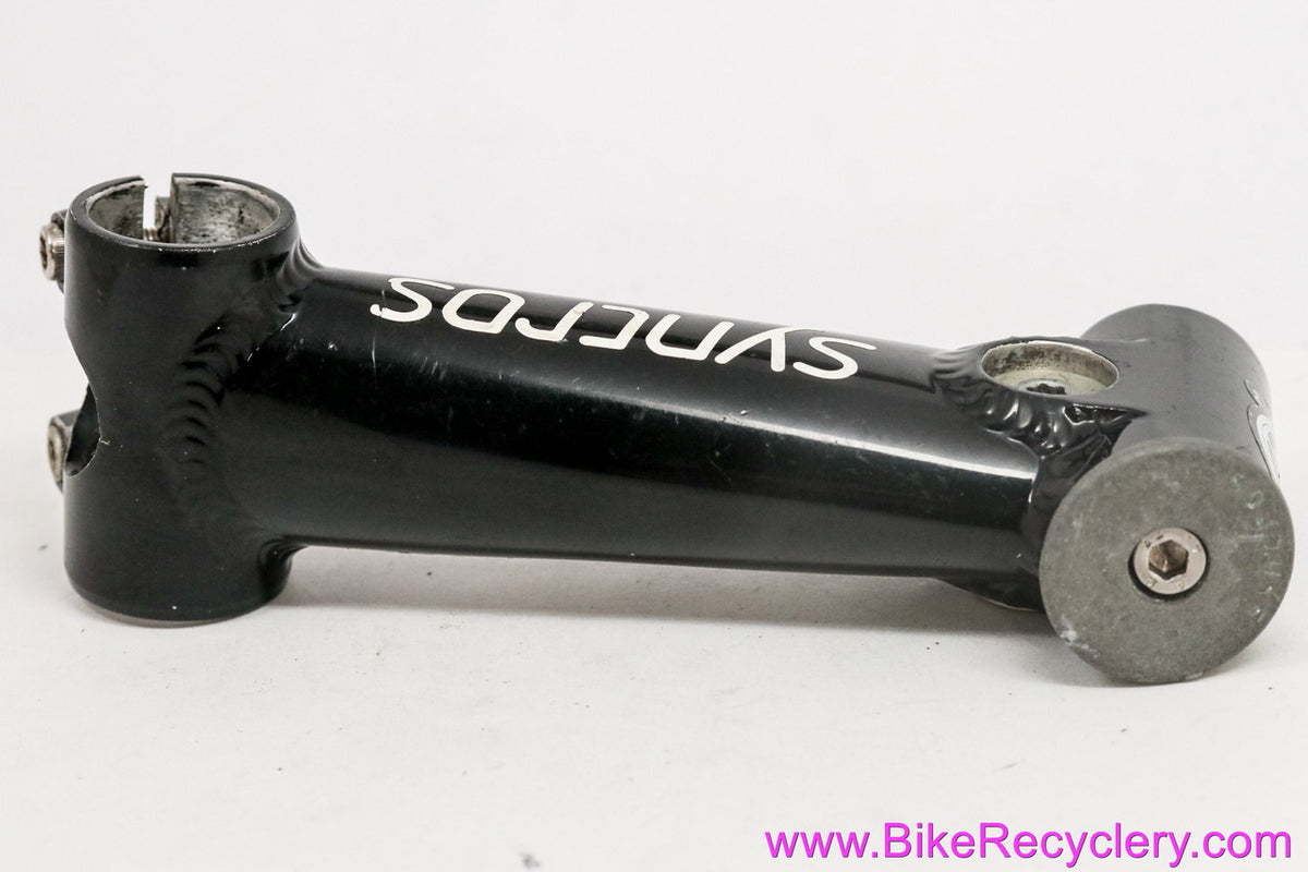 Syncros Cattleprod Threadless Stem: 1 1/8" x 140mm x 25.4mm x 0D- Top Cap - Black (EXC)