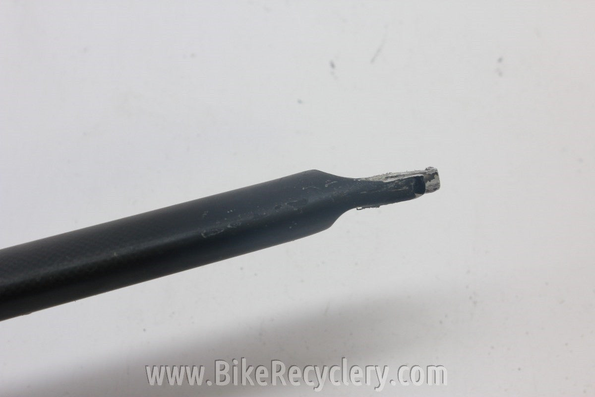 Wilier Fiandre Aero Carbon Fork: 1 1/8" Threadless, 700c, Flat Black