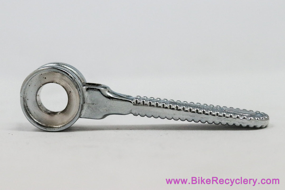 NOS Zeus Downtube Shifter Lever Blade: Left/Front Side - Polished (Sold Individually)