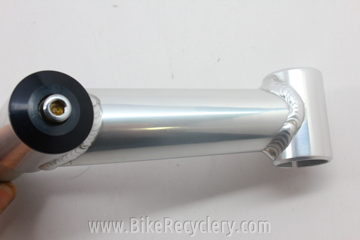 Answer ATAC Quill Stem: 1 1/4" 130mm Silver, Frank The Welder Design