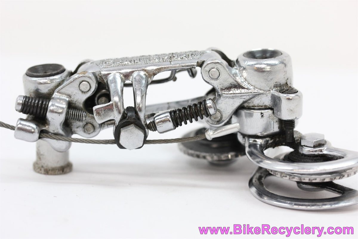Campagnolo Gran Sport Rear Derailleur: Steel Plated Bronze - 1950's-1960's - 1012/4 (Near Mint)