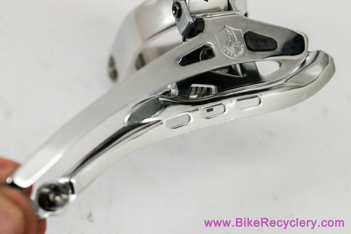 NIB/NOS Campagnolo Veloce 10 Speed Front Derailleur: FD4-2C2X - 35mm/34.9mm - Silver - Double