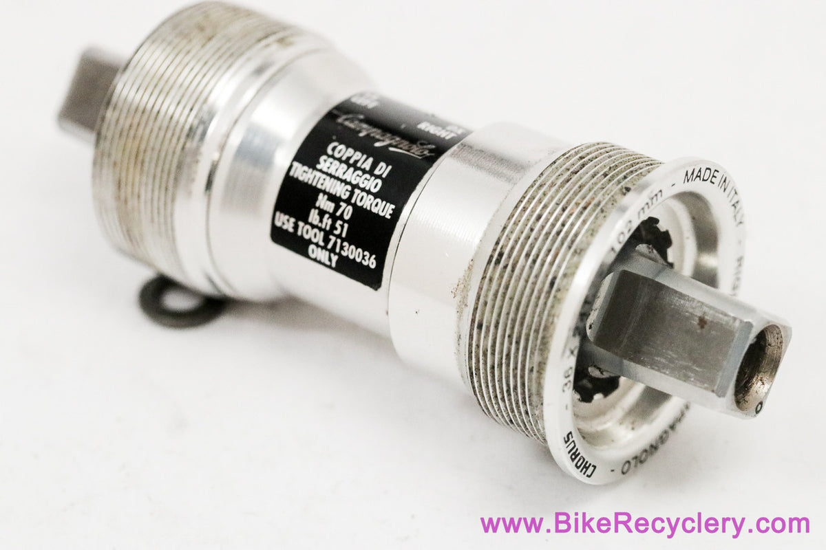 Campagnolo Chorus 9/10s Square Taper Bottom Bracket: 102mm x 70mm Italian (Near Mint)