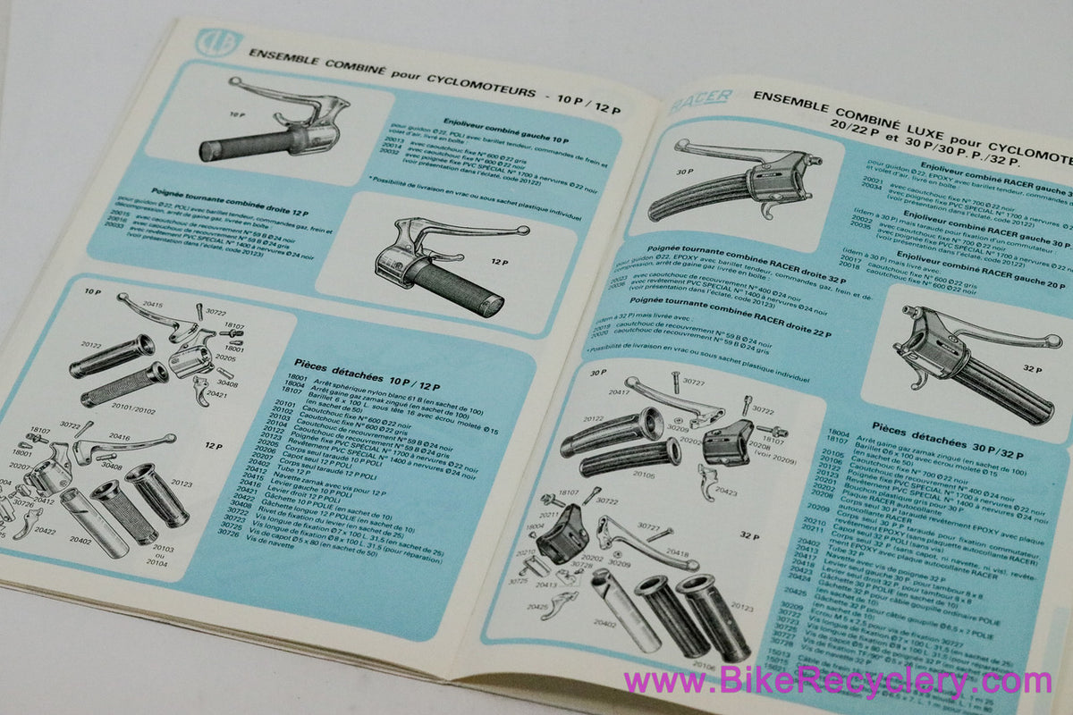 CLB Brakes Catalog:1970's 1980's - French (Mint Slight Cover Wear)