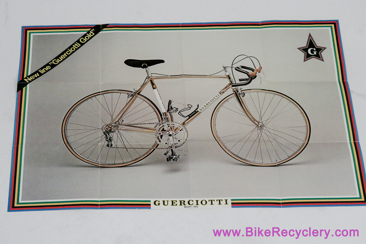 Guerciotti Catalog / 26x19" Guerciotti Gold Poster: 1980's