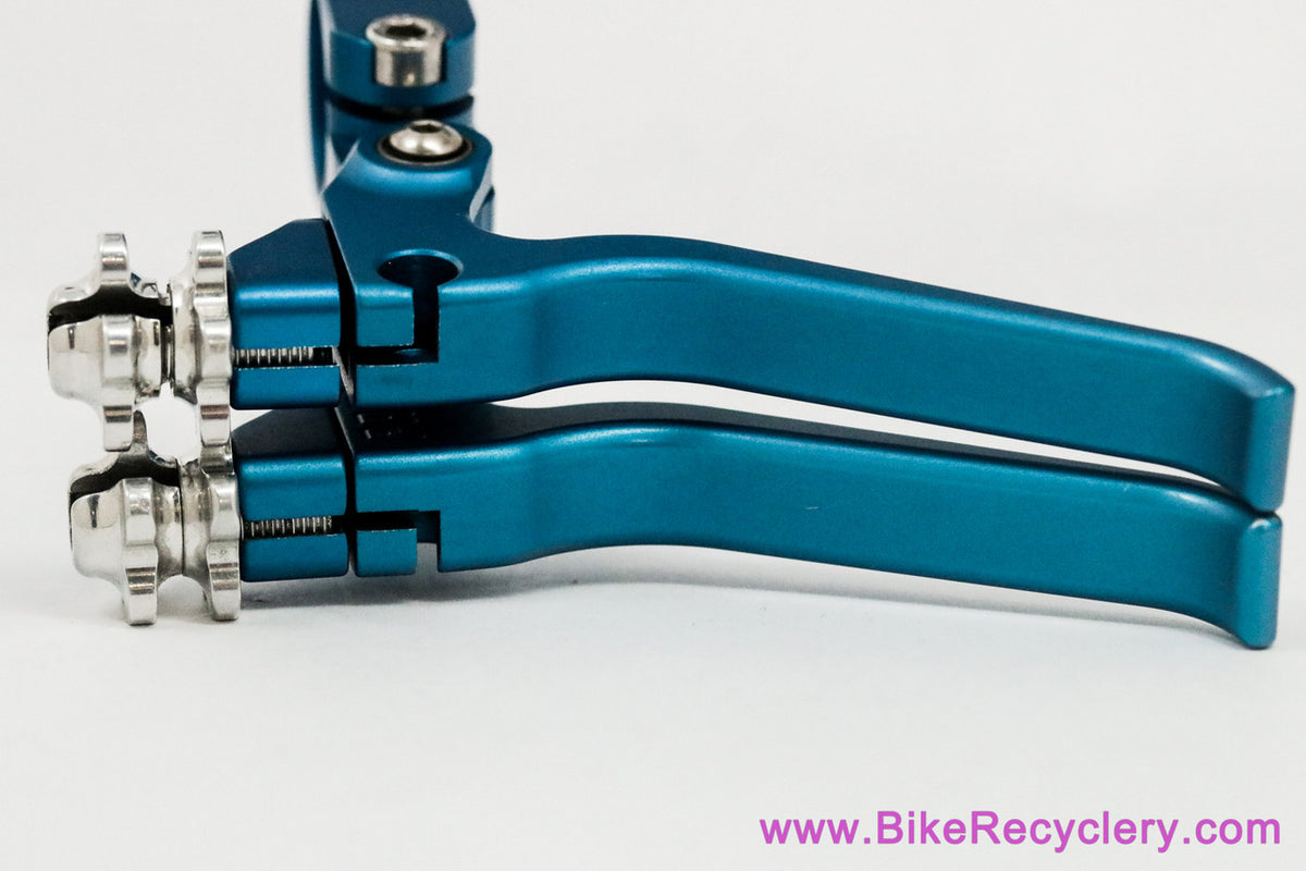 Paul Canti Levers: Rare Blue Ano! Pair (New Take-Off)