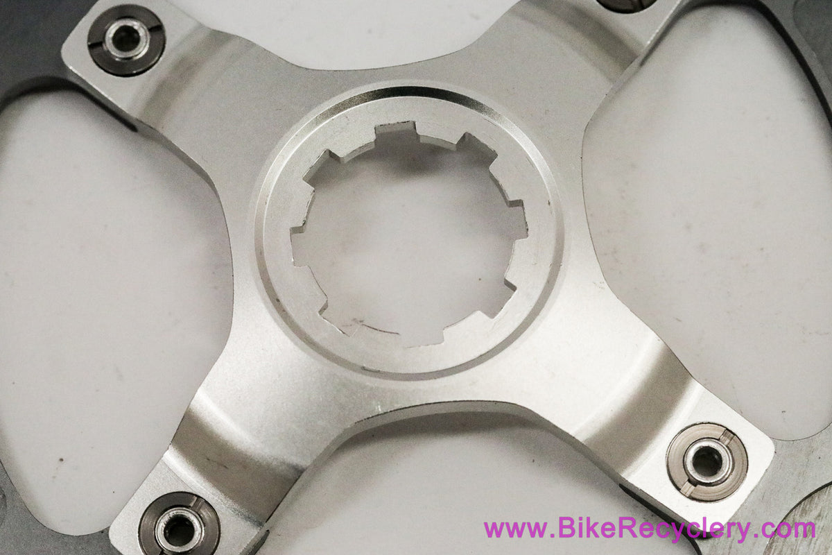 NOS Shimano XTR FC-M92 DH Competition 52t Chainring & Bolts + 4-Bolt Spider (take-off)