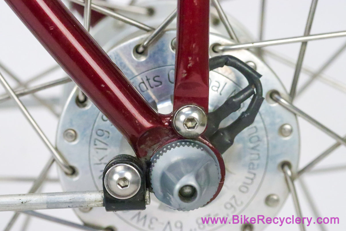 Tony Pereira Randonneur: 55cm x 57cm - Fillet Brazed - Custom Racks/Stem - Chris King HS/HB/BB - Paul - XTR - SON...