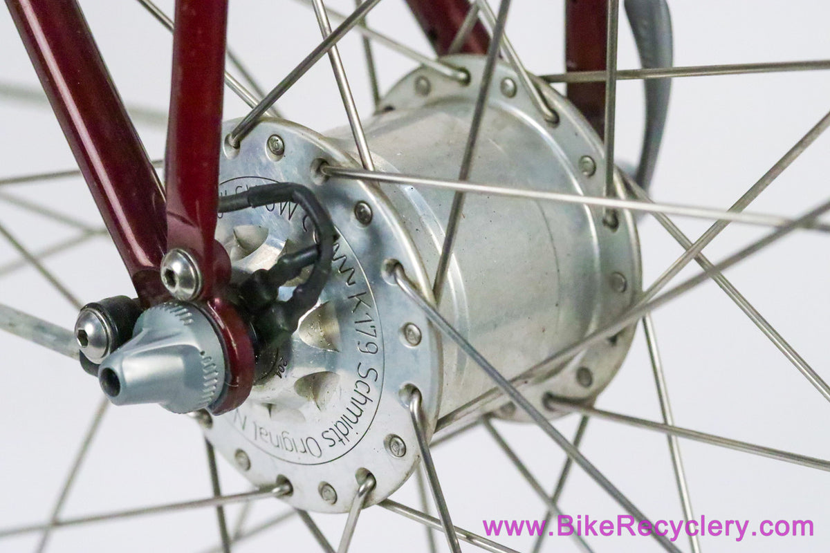 Tony Pereira Randonneur: 55cm x 57cm - Fillet Brazed - Custom Racks/Stem - Chris King HS/HB/BB - Paul - XTR - SON...
