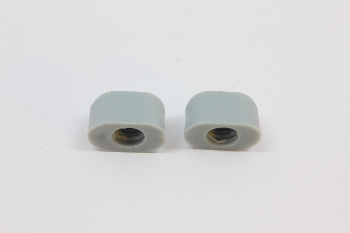 Set of 6 NOS DIA-COMPE Bakelite Caliper Brake Bolt Caps: "D-C" - BMX Nippon/MX - Threaded