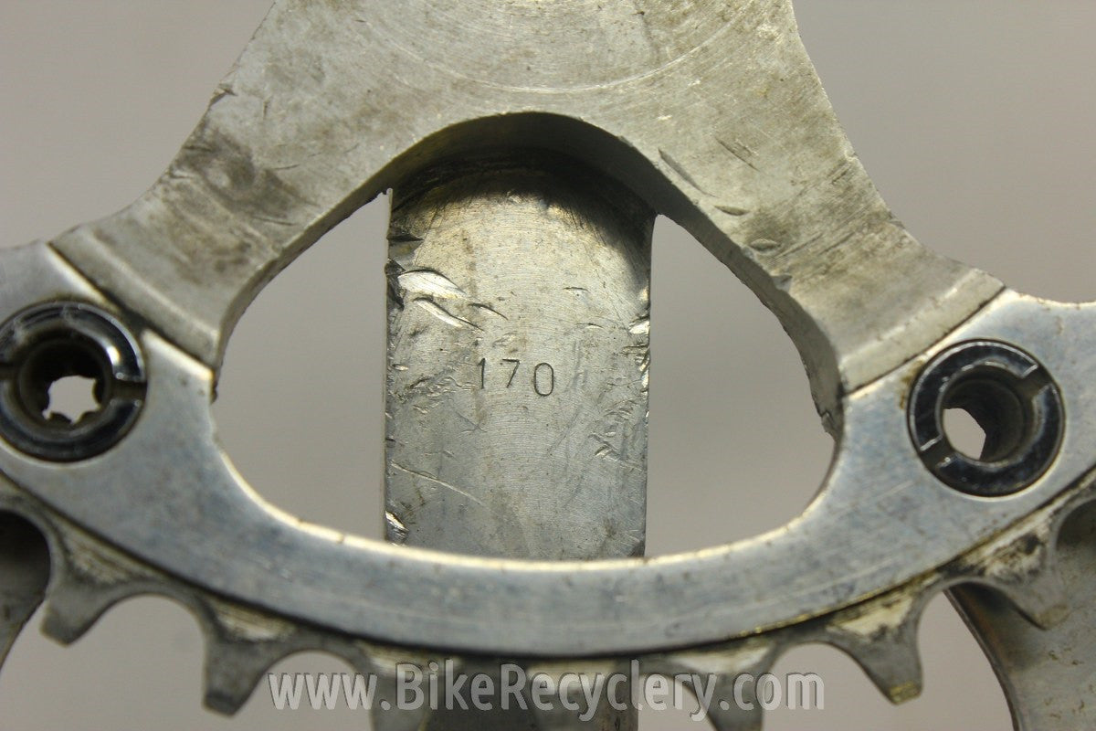 Zeus Criterium Compact Crankset: 1970's 53/36T, 170mm