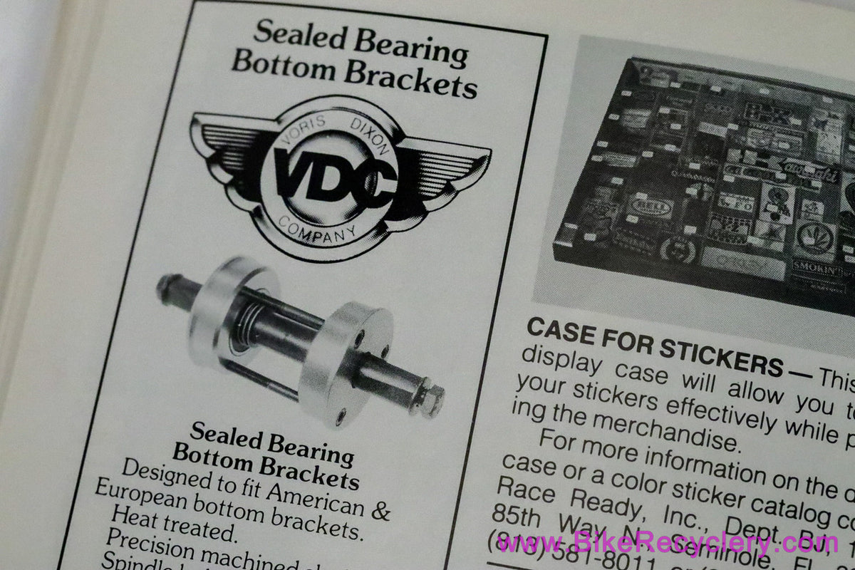 Bicycle Journal LOT: 1981-1982 - Team Murray BMX - VDC Bottom Bracket - Hunte Wilde - NYC Show - Old School BMX