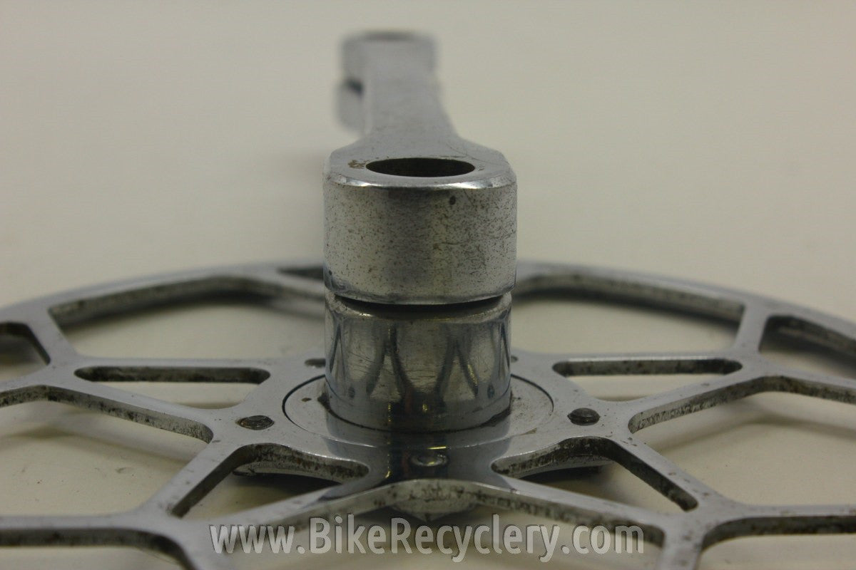 1950's Williams B100 Crankset: 177.5mm, 46T, Interchangeable w/ TA