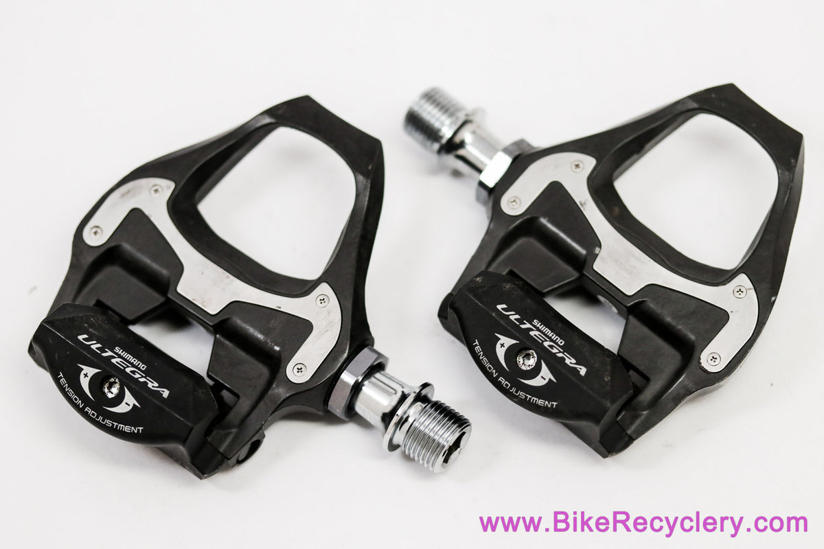 Shimano Ultegra PD-6800 SPD-SL Pedals: Black (<100 mi Near MINT+)