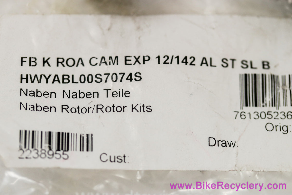 DT Swiss EXP Ratchet Freehub Body Kit: Campagnolo 9/10/11/12s - 12x142mm - HWYABL00S7074S (NEW)