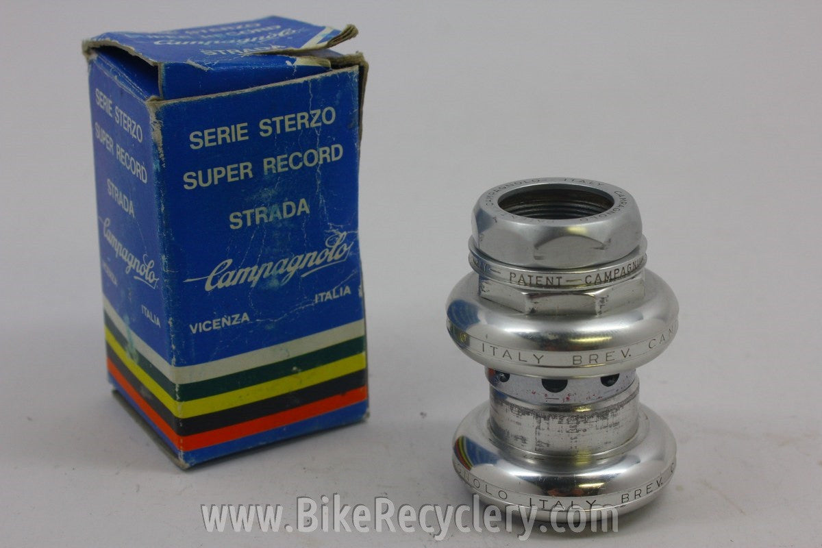 Campagnolo Super Record Headset: Strada 4041, English, Near Mint in Box