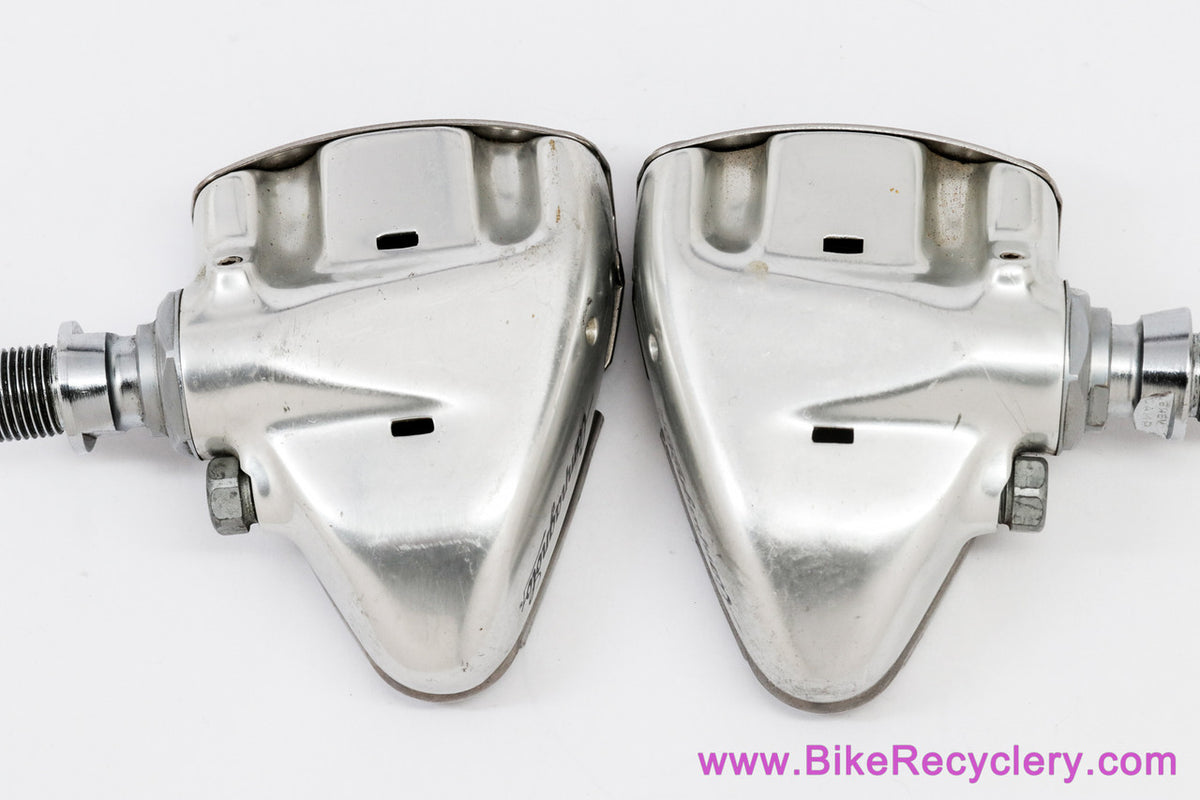 Campagnolo C-Record SGR-1 Delta Clipless Pedals: Cleats/Hardware (Near Mint+ Low Miles)