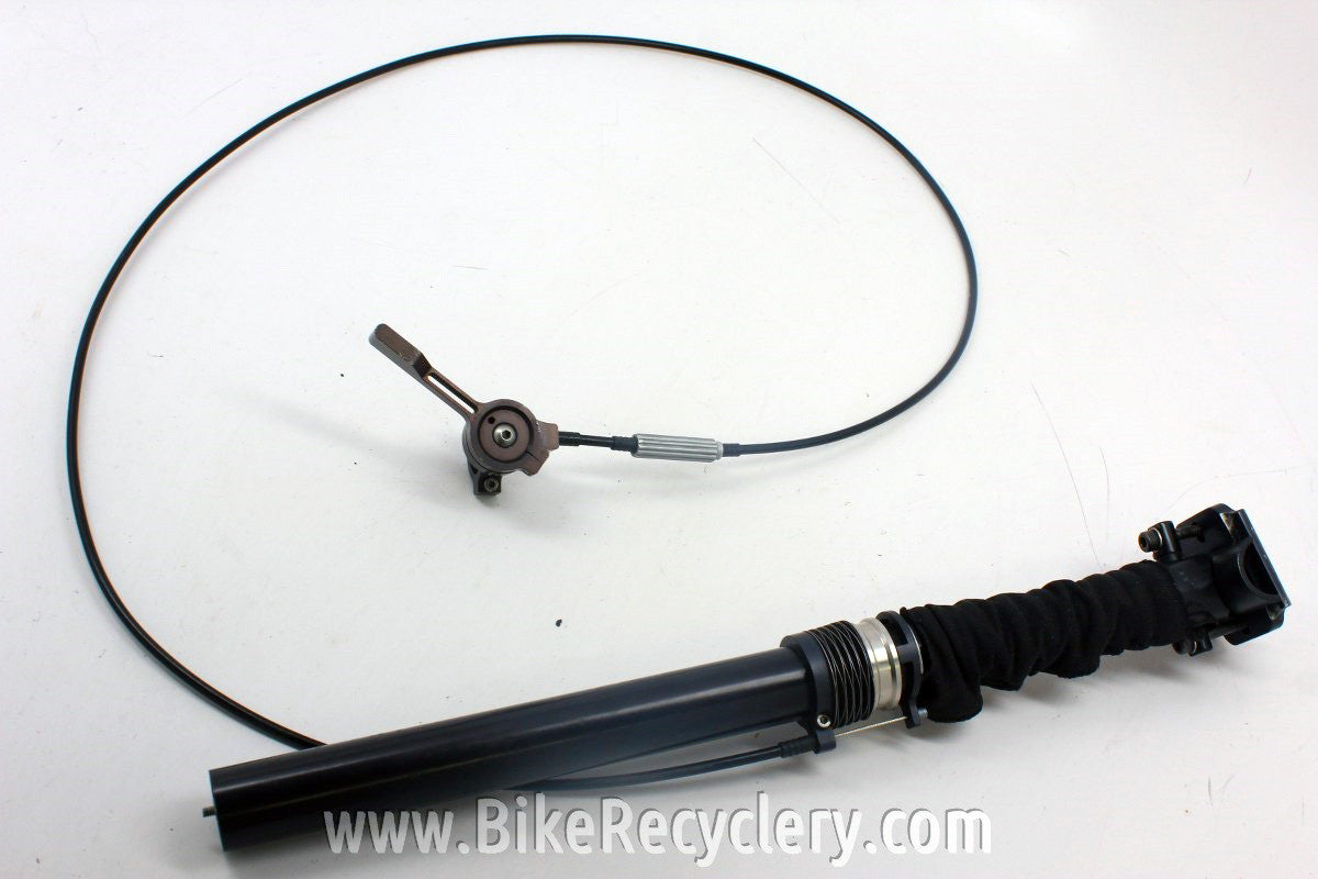 27.2mm Dropper Seatpost: Precision Cycling All Mountain Post (AMP), Sub 1 Pound