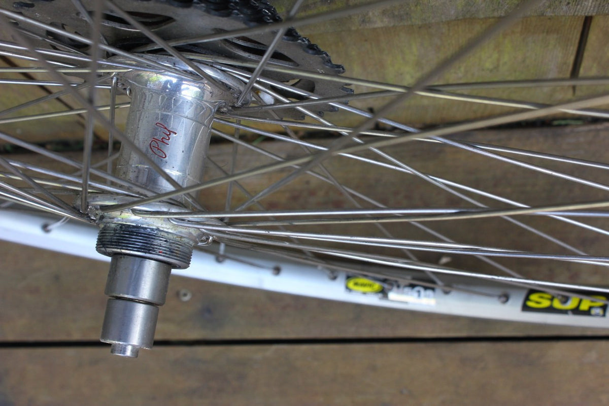 Phil Wood 48H Touring Rear Wheel: Mavic T519 Rim - Sachs LY 94 7sp Freewheel