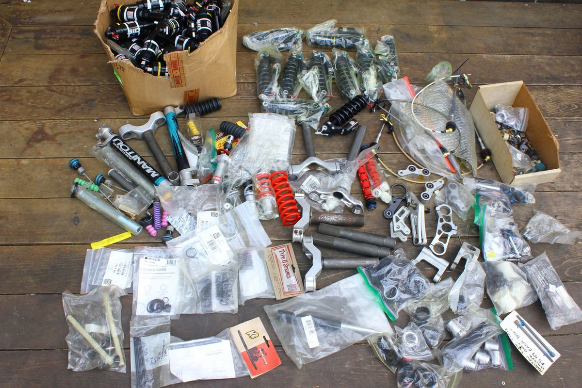 HUGE LOT Manitou & Rockshox Parts! Judy-SID-Ruby-Psylo-Duke-Tora-Lyric-Boxxer (Pickup in PDX ONLY)