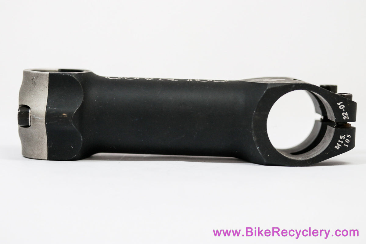 ITM Colnago Ergo Light Threadless Stem: 1 1/8" x 110mm x 26.0mm - Black/Silver - Vintage 1990's (EXC)