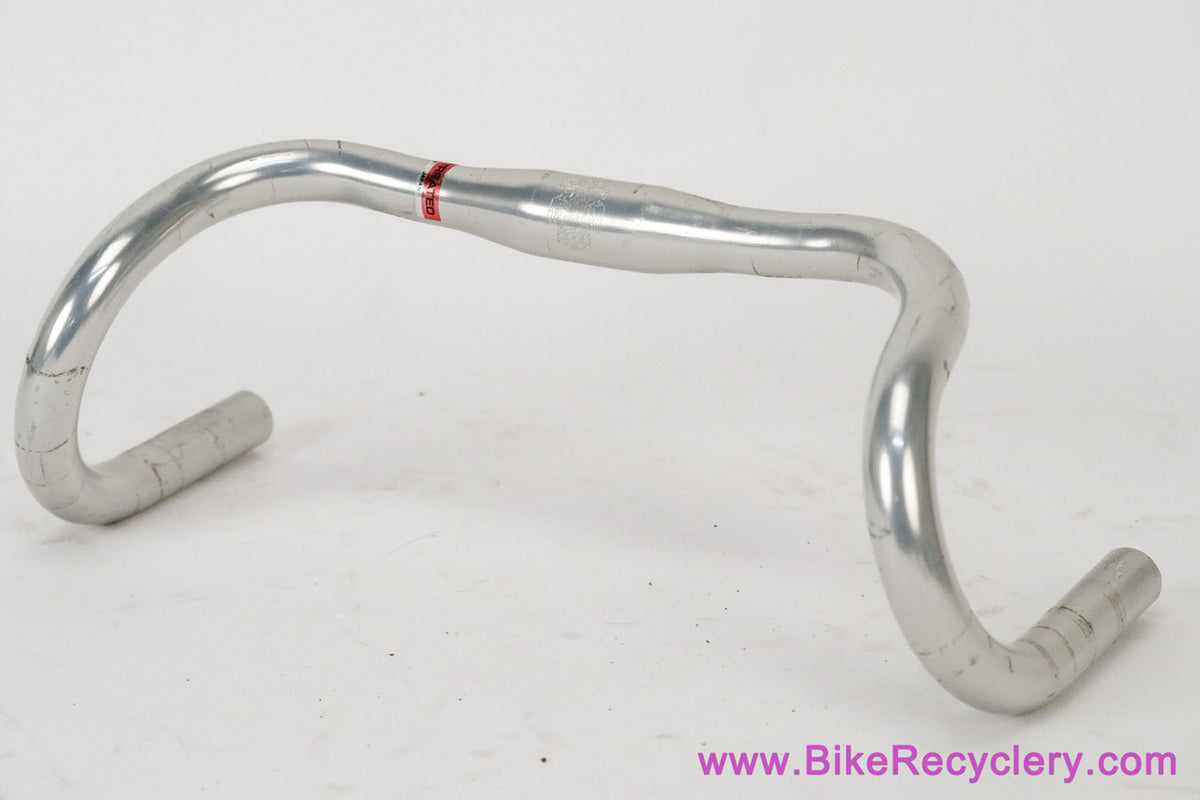 Nitto Randonneur B135AA-SSB Heat Treated Drop Handlebars: 39cm x 31.8mm - Silver (EXC)